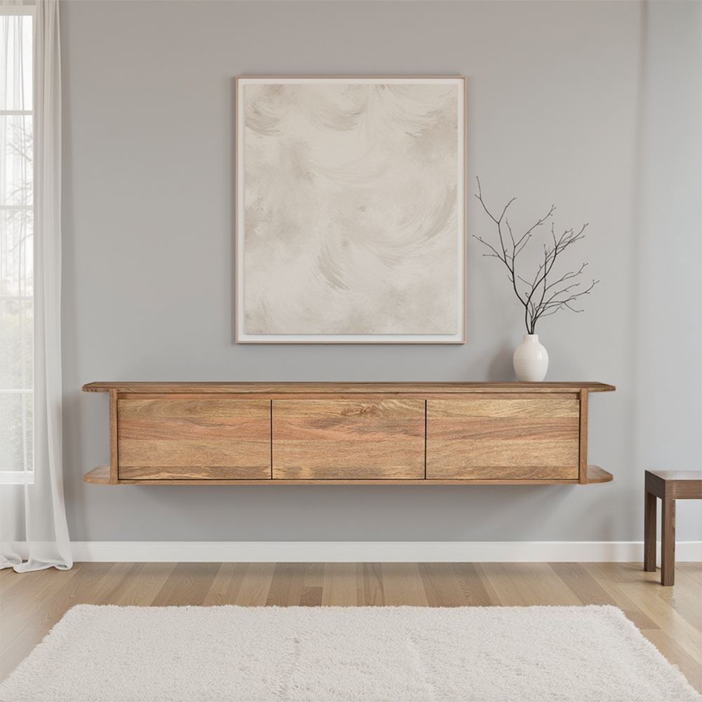 TV kast Jade zwevend Naturel 200