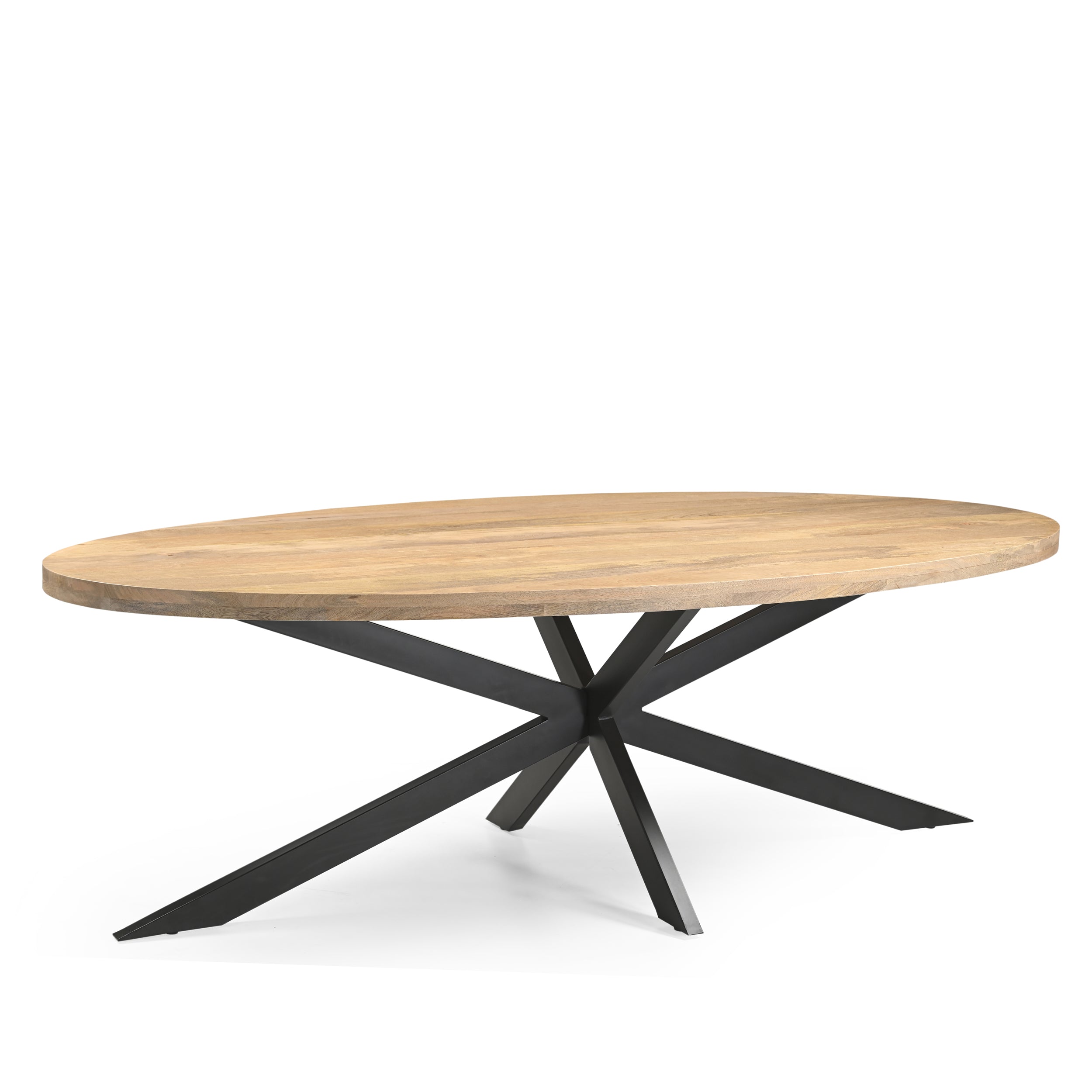 Eetkamertafel Ellips 25+25 200