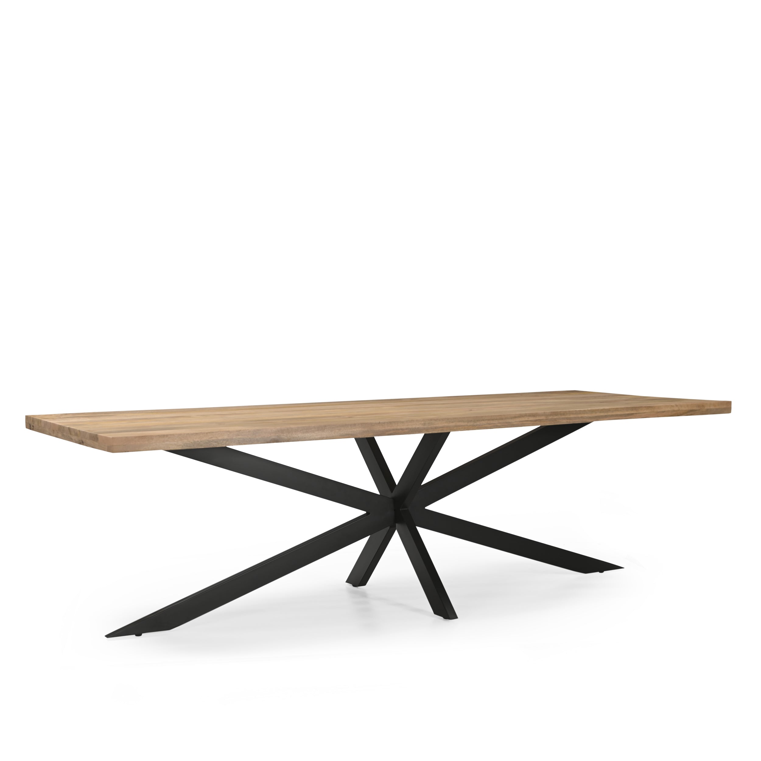 Eetkamertafel Rechthoek 25+25 300