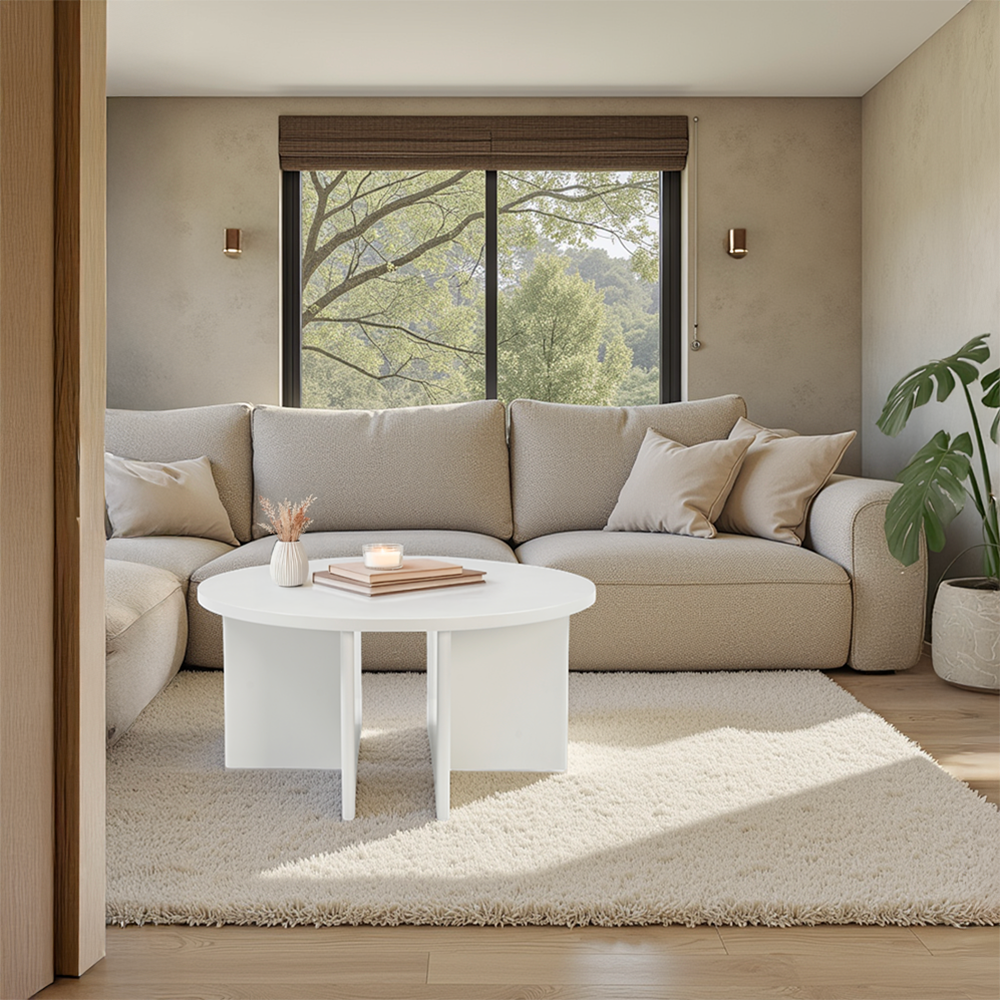 Salontafel Jade Off White 80