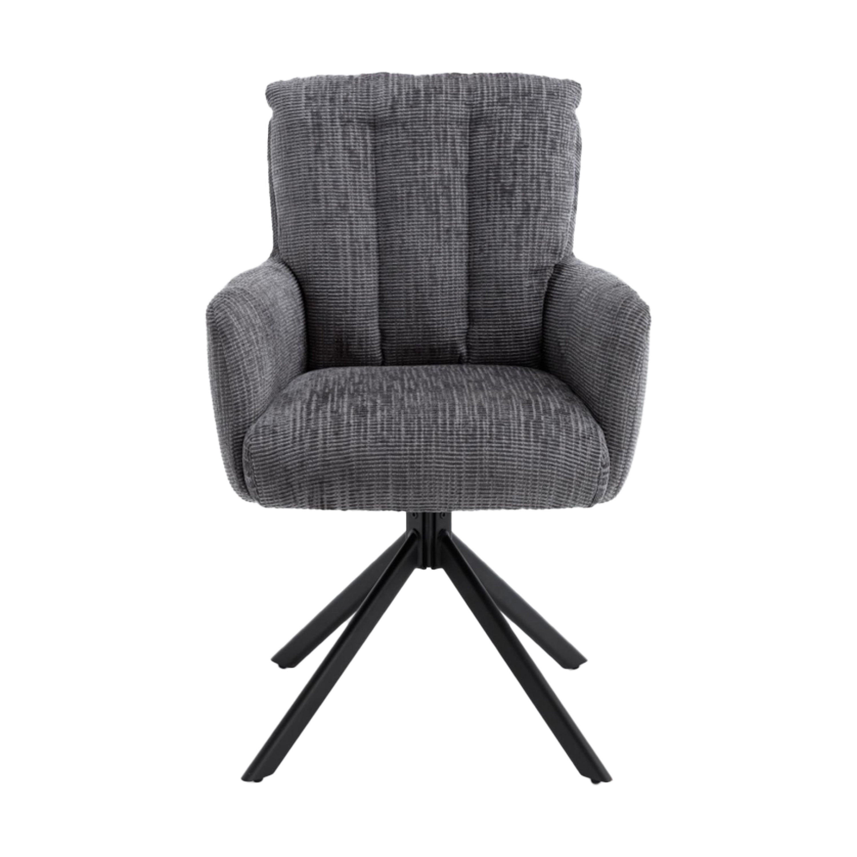 Eetkamerstoel Nobel Baltic 5057 Antraciet