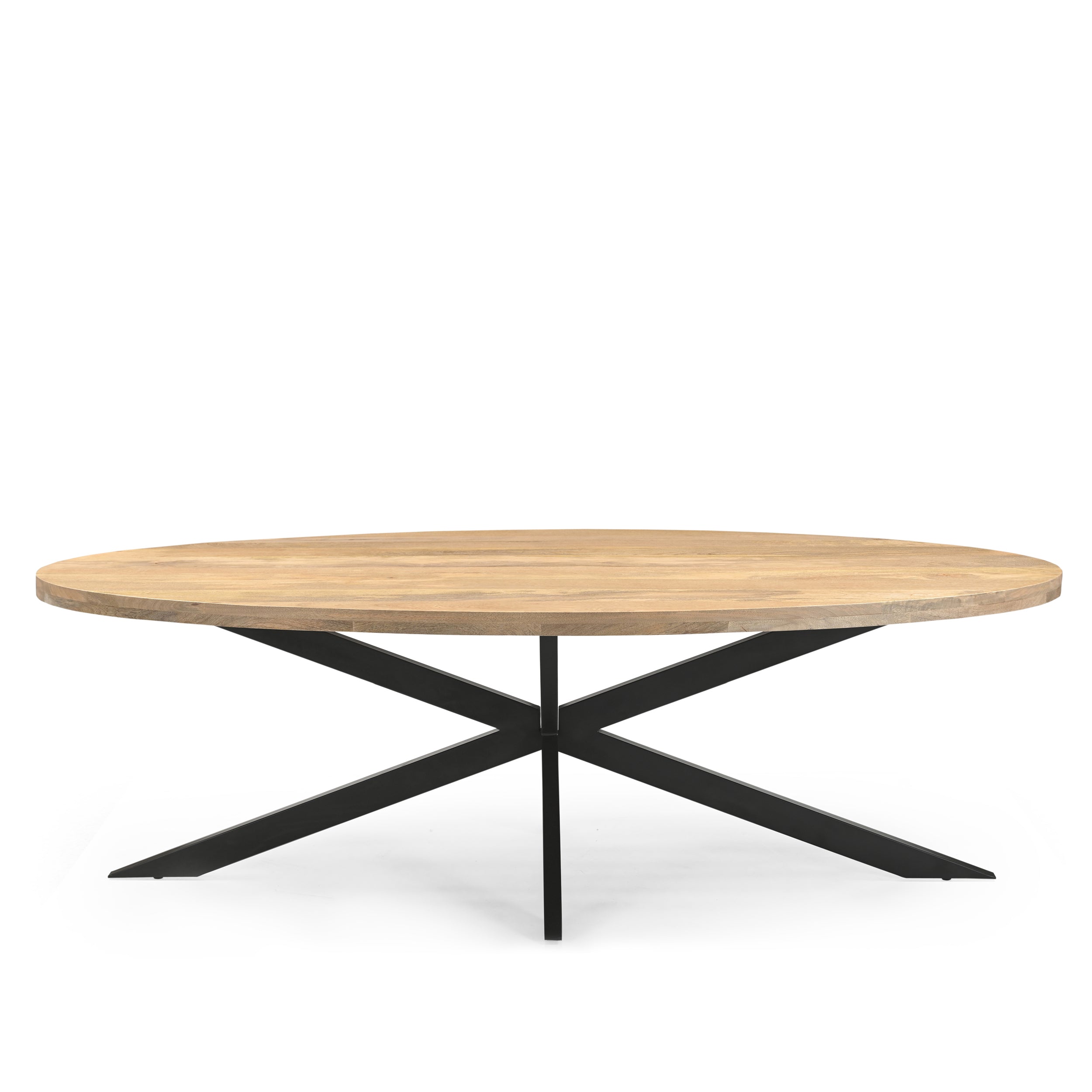 Eetkamertafel Ellips 25+25 220