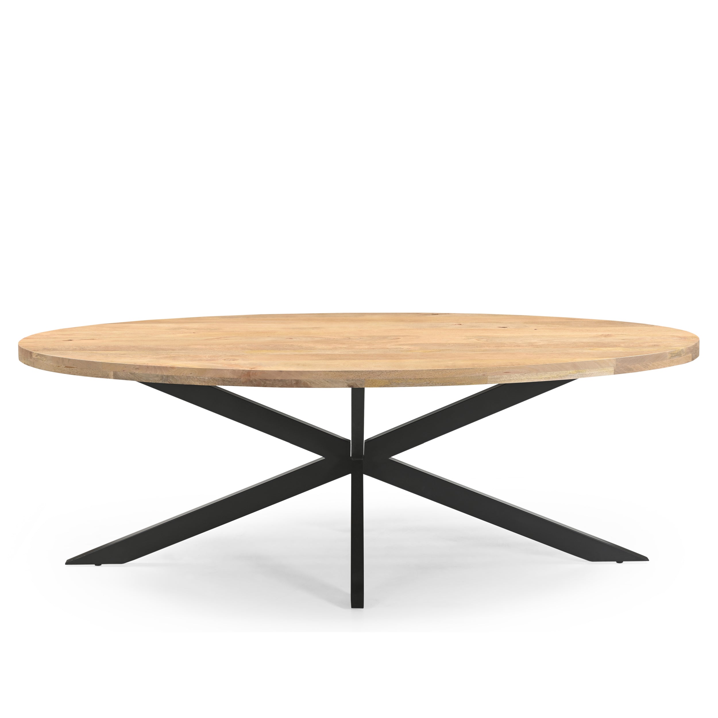 Eetkamertafel Ellips 25+25 240