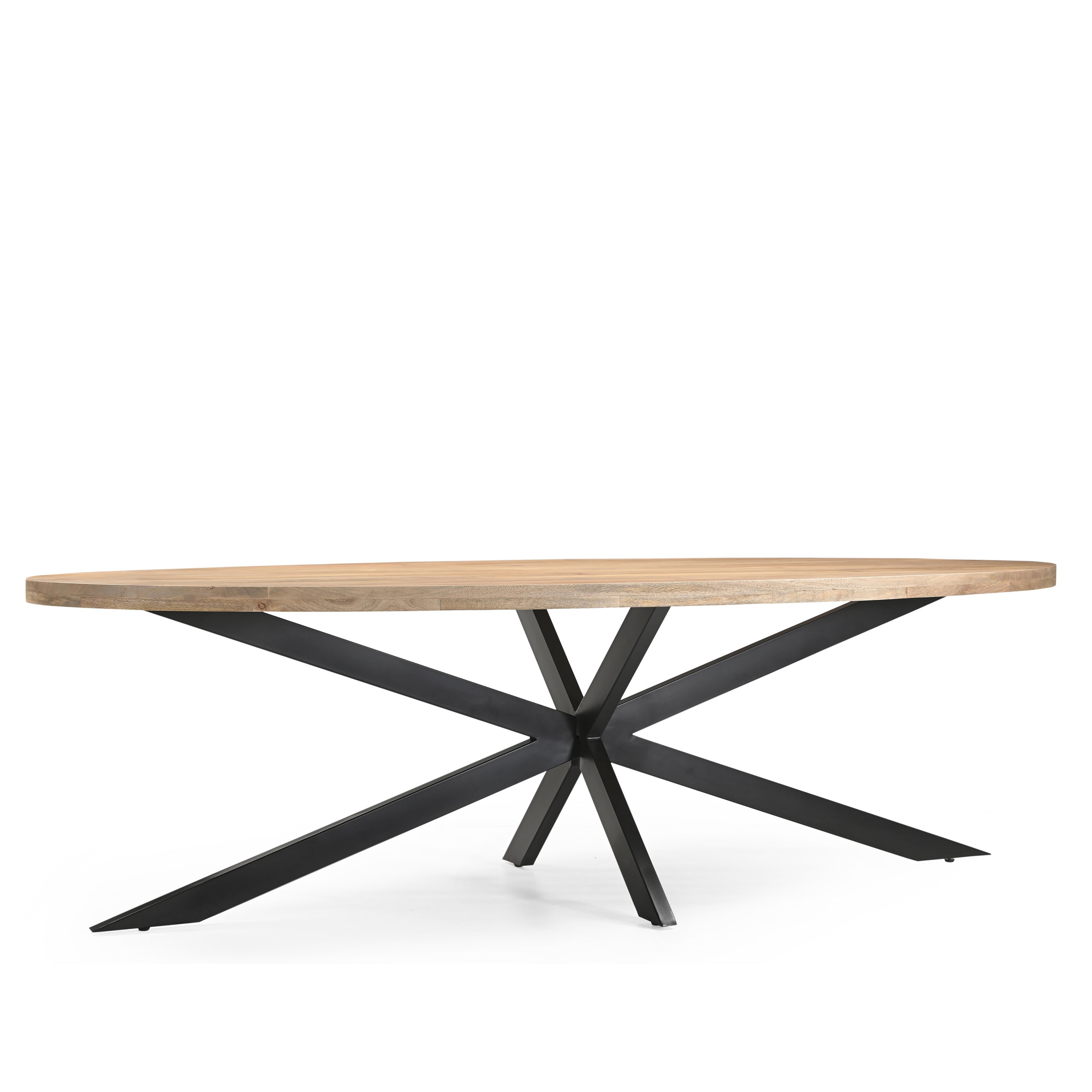 Eetkamertafel Ellips 25+25 300