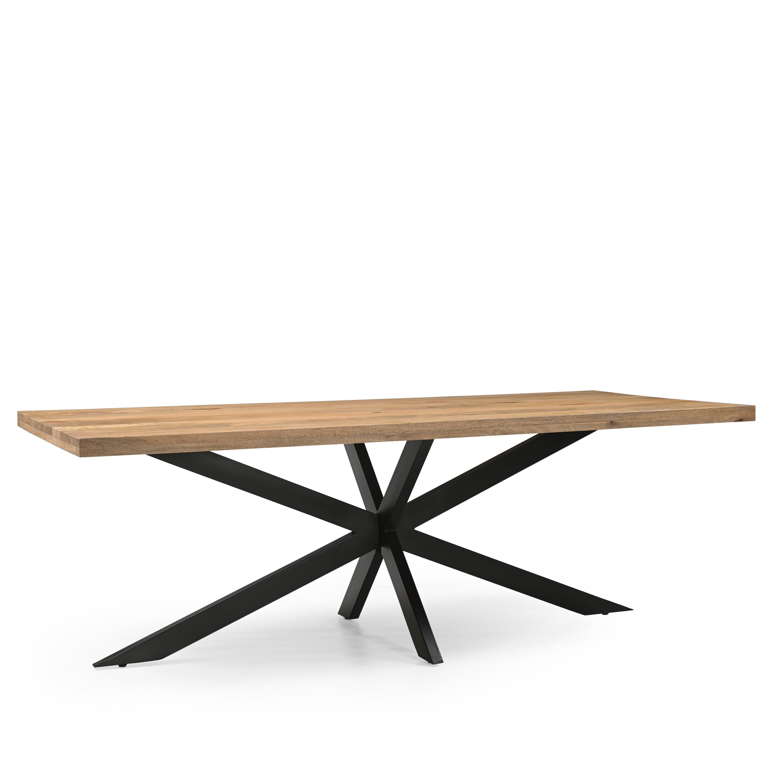 Eetkamertafel Rechthoek 25+25 160