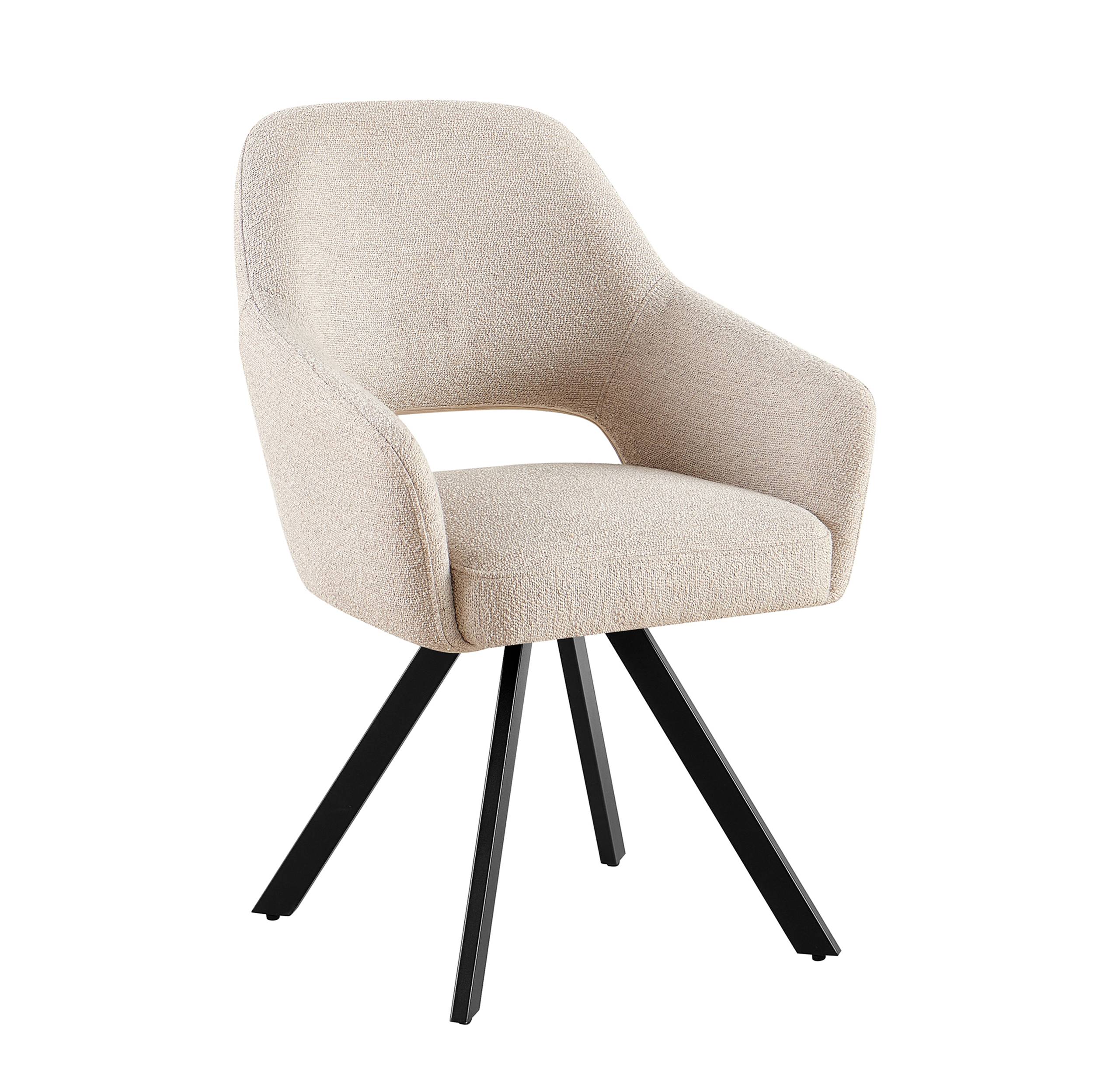 Eetkamerstoel Emilie Alpine 2 Boucle Beige